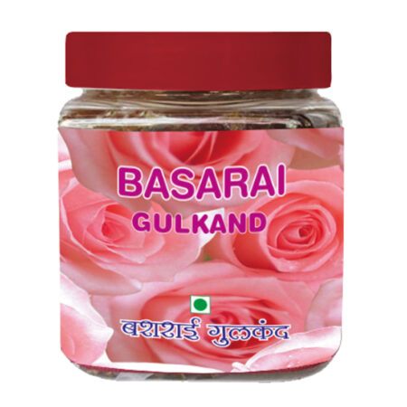 basrai gulkand - it is a preserve made up of rose petals and sugar.