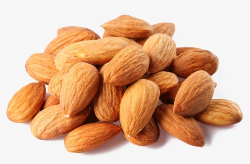 Almond are the edible seeds of Prunus dulcis, more commonly called the almond tree. They are native to the Middle East.